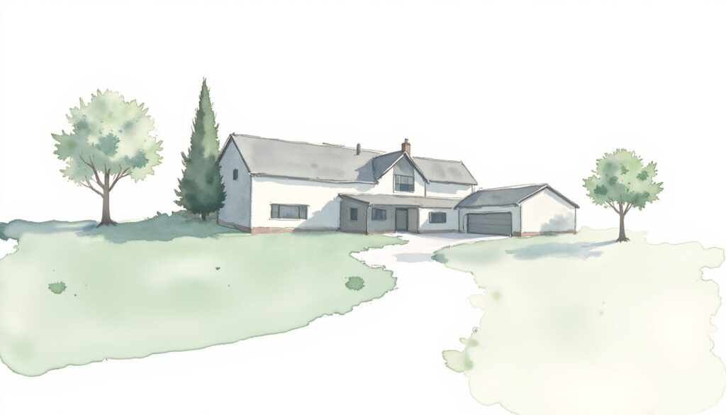 House using Coverage C Insurance