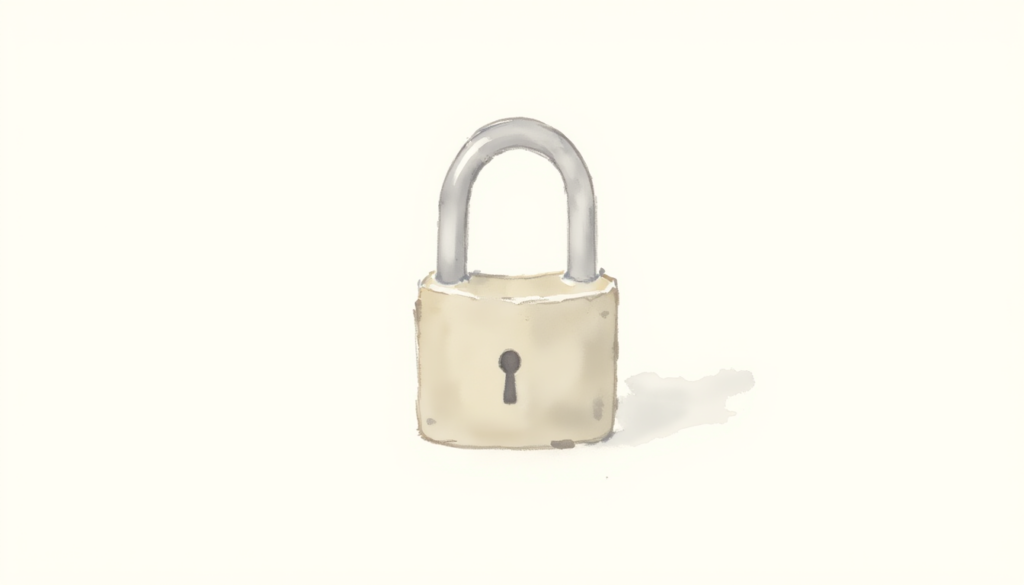 A padlock representing security for employee dishonesty insurance.