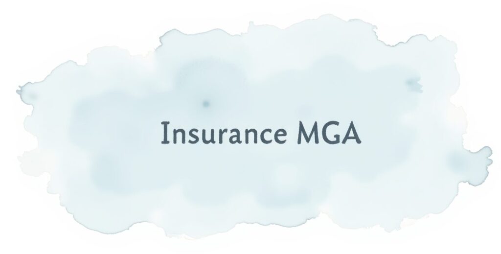 Insurance MGA text displayed as a graphic.